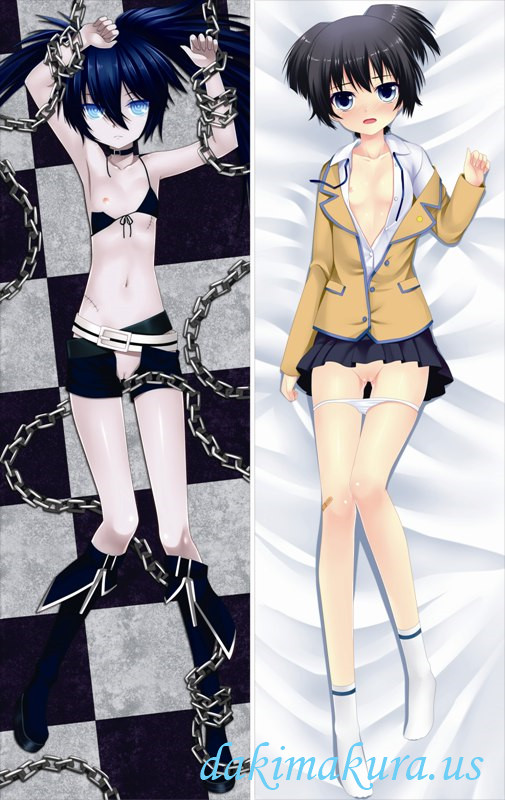 Vocaloid - Black rock shooter Full body waifu japanese anime pillowcases